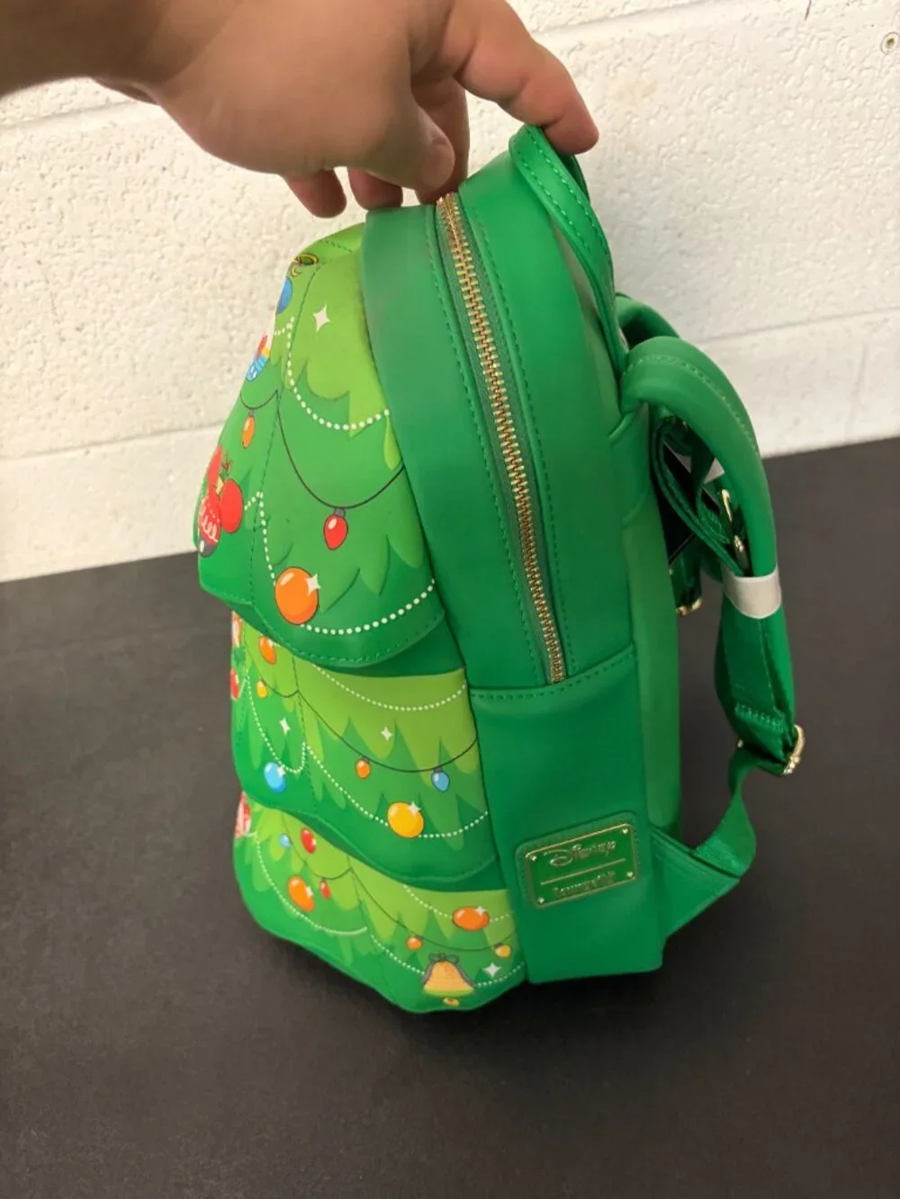 Loungefly DISNEY Chip and Dale Christmas Tree Ornament Figural Backpack